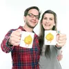 Mr. & Mrs. Panda Kinderbecher Beste Freunde Zitrone - Weiß Produktbild-Vorschau 5