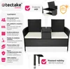 TecTake 404557, Béžová, Černá, 1 kusů Náhled obrázku produktu 3