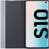 Galaxy S10 Pouzdro, Slim Flip Kožené Pouzdro s Okénkem a Náhled obrázku produktu 3
