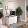 Kommode Vicco Wido Weiß/Sonoma 80 x 50 cm mit 2 Türen, Produktbild-Vorschau 4