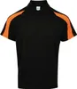 AWDis Cool - Polo da uomo PC7061 (L) (Nero pece/Arancione) Anteprima dell’immagine prodotto 1