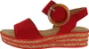 Gabor 64.550 Sandalettes - Sandales à lanières rouge Voir les images du produit 8