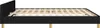 Bettgestell mit Kopfteil Schwarz 180x200 cm Stoff , Produktbild-Vorschau 5