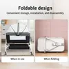 Babybett 6-stufig verstellbares Beistellbett mit Rollen &  Produktbild-Vorschau 4