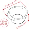 PEUGEOT 2er Set Mini Auflaufform APOLLIA 11cm Schiefergrau Produktbild-Vorschau 4