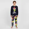 Grinch BAVLNA, VIANOČNÉ pyžamo pre chlapcov, DVOJDELNÉ Náhľad obrázku produktu 5