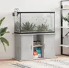 Aquariumständer Holzwerkstoff: Betongrau / 101 x 41 x 58 cm Produktbild-Vorschau 1