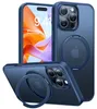 Torras Ostand Pro Hülle für iPhone 16 ProMax (Blau) Produktbild-Vorschau 6