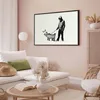 Posterpapier Poster - Dog Art 90x60 cm Streetart Produktbild-Vorschau 2