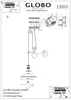 Globo Lighting lampa wisząca metal kolor miedziany, 1x E27 Podgląd zdjęcia produktu 4