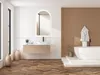 HOKO Specchio curvo a LED con cornice in metallo 60x100 cm Anteprima dell’immagine prodotto 12