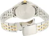 The back of a two-tone silver and gold Citizen watch with the clasp open. Anteprima dell’immagine prodotto