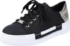 Rieker Sneaker - Schwarz / Gold / Schwarz Kunstleder Größe: Produktbild-Vorschau 43