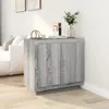 vidaXL Sideboard Grau Sonoma 80x40x75 cm Holzwerkstoff Produktbild-Vorschau 1
