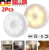 LED Nachtlicht mit-PIR Bewegungsmelder 2 Set Sensor USB Produktbild-Vorschau 1