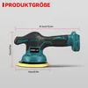 Poliermaschine Auto Akku, 150 mm Exzenter Poliermaschine  8 Produktbild-Vorschau 2