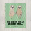 Mr. & Mrs. Panda Erstlingsdecke Faultier Pärchen - Produktbild-Vorschau 5