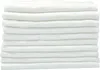A stack of white cloth diapers. Produktbild-Vorschau