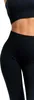 Damen Leggings Sportlich Hohe Taille Blickdicht Gerippt Produktbild-Vorschau 4