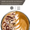 LEBENLANG Milchaufschäumer elektrisch Schwarz - Inkl. Produktbild-Vorschau 2