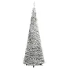 vidaXL Sapin de Noël Pop-Up Artificiel enneigé 50 LED 120 Voir les images du produit 5