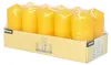 10 bougies à tige Ø 40 mm - 90 mm jaune d'or Voir les images du produit 4