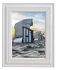 Bilderrahmen Stockholm 50x70 cm weiß Vintage Holzrahmen aus Produktbild-Vorschau 8