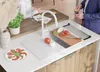 PRIMAGRAN Spülbecken Weiß 70x50cm, Granitspüle 1 Becken + Produktbild-Vorschau 3