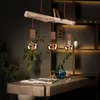 Hängeleuchte, Balken natur, Kabel, rost, L 60 cm Produktbild-Vorschau 4