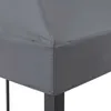 A close-up view of the corner of a gray fabric cover on a table or structure. Náhled obrázku produktu
