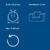 Sada řezacích kotoučů Scheppach, 12 kusů, Ø 125 x 1,2 x Náhled obrázku produktu 2