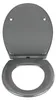 WENKO Premium Siège de WC Samos Gris Abaissement Voir les images du produit 16