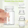 Set da 10 mini bottiglie in vetro da 60 ml con tappo, Anteprima dell’immagine prodotto 4