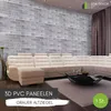 3D-Wandpaneele PVC | Ziegeloptik | Grauer Altziegel - 1 Produktbild-Vorschau 2