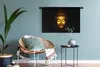 MuchoWow® Wandteppich Wandbehang Buddha - Gold - Schwarz Produktbild-Vorschau 5