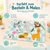 Safari Bastelunterlage 45 x 65 cm – abwischbare Produktbild-Vorschau 4