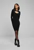 Urban Classics Kleid Ladies Cut Out Dress Black-S Produktbild-Vorschau 15