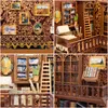 DIY Book Nook - Eternal BookStore | Cutebee | 3D Puzzle Náhľad obrázku produktu 17