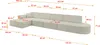 ALTDECOR Ecksofa in L-Form IREA-L3-v4 412x165x77 cm Produktbild-Vorschau 5