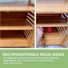 WAOHO koupelnové skříňky z bambusu, koupelnová polička, Náhled obrázku produktu 10