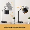 ZMH lampada da tavolo vintage lampada da comodino cavo E27 Anteprima dell’immagine prodotto 5