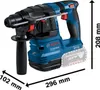 Bosch Młot Sds+ Gbh 18V-22 + Odsysysacz Gde 12 Body 1,9J Lb Podgląd zdjęcia produktu 30