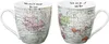 Kaffeebecher Weltreise Jumbo Porzellan sortiert 600 ml 11cm Produktbild-Vorschau 1