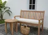 Couchtisch rund Teakholz Ø50 cm, nachhaltiger Gartentisch Produktbild-Vorschau 10