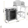 Happyment® Cucina da campeggio pieghevole - Mobile da Anteprima dell’immagine prodotto 4