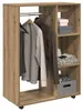 vidaXL Wieszak na ubrania Artisan dąb 80x40x110 cm materiał Podgląd zdjęcia produktu 2