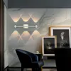 ZMH LED Wandleuchte innen Wandlampe Modern Wohnzimmer Produktbild-Vorschau 7