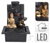 Fontana da giardino a led Buddha design 1 Anteprima dell’immagine prodotto 3
