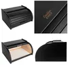 Caja de pan de madera Creative Home, negra, 38 x 28,5 x Vista previa de la imagen del producto 5