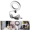 6'' LED stmívatelné kruhové světlo nastavitelné výplňové Náhled obrázku produktu 8